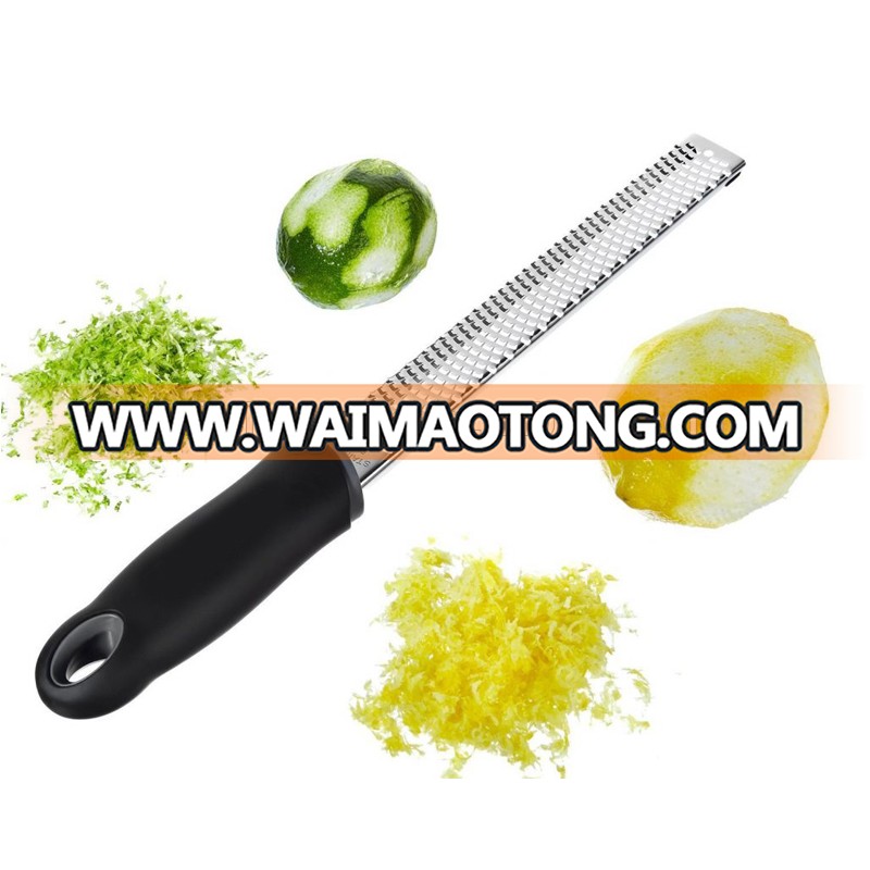 Amazon hot sale stainless steel cheese vegetable grater with soft grip handle